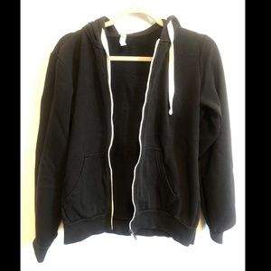 Adidas black zip up hoodie